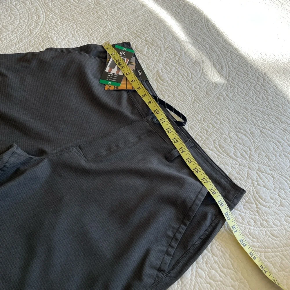 Hang Ten Hybrid Shorts Men's 38‎ Lightweight Quick Dry Stretch Gray